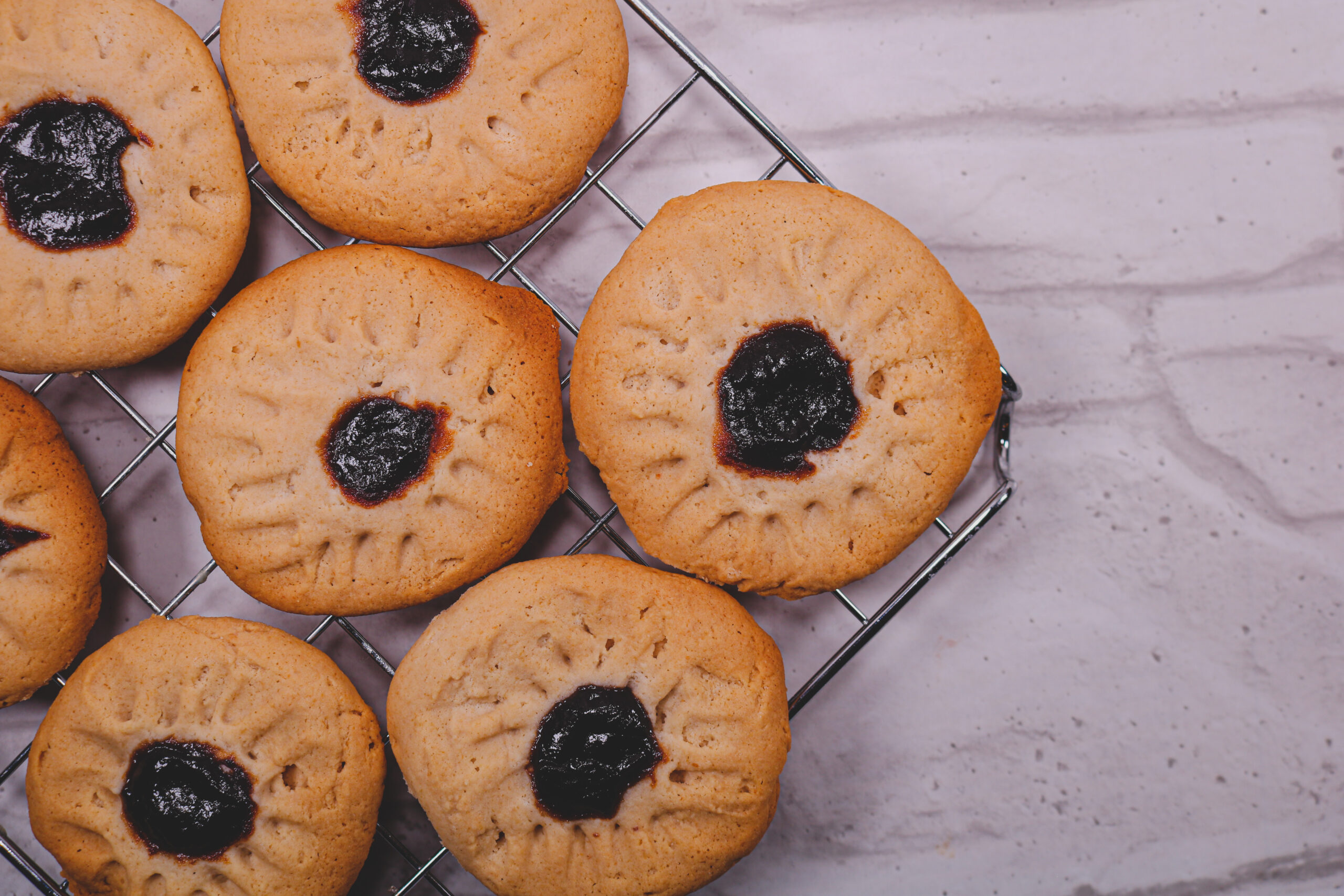 🍪 Овесени кукита с шипков мармалад